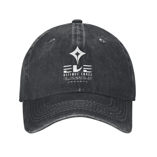 Stellar Blade Eve Distressed Denim Baseball Cap