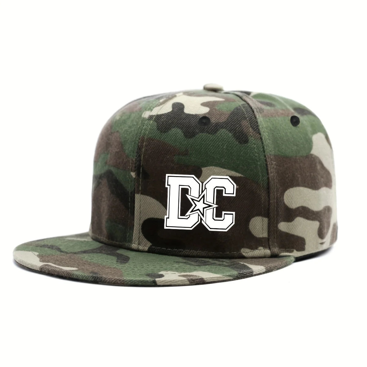 Unisex Letter Print Hip Hop Snapback Cap