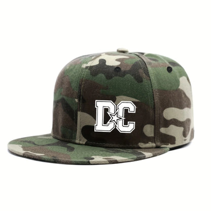 Unisex Letter Print Hip Hop Snapback Cap