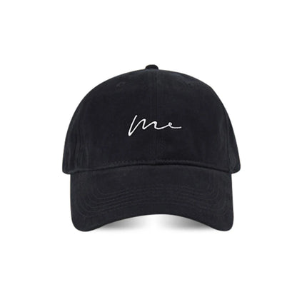 Simple Embroidery Solid Color Cotton Baseball Cap