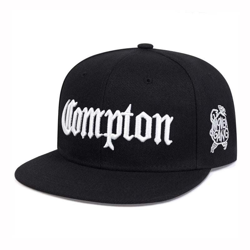 COMPTON Embroidered Hip Hop Baseball Hat