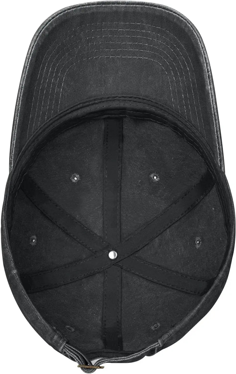 Isila Johnnie Music Washed Denim Baseball Cap