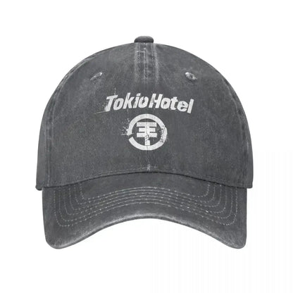 Tokio Hotel Distressed Washed Summer Baseball Cap