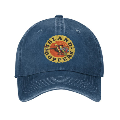 Island Hoppers Magnum PI Distressed Baseball Cap