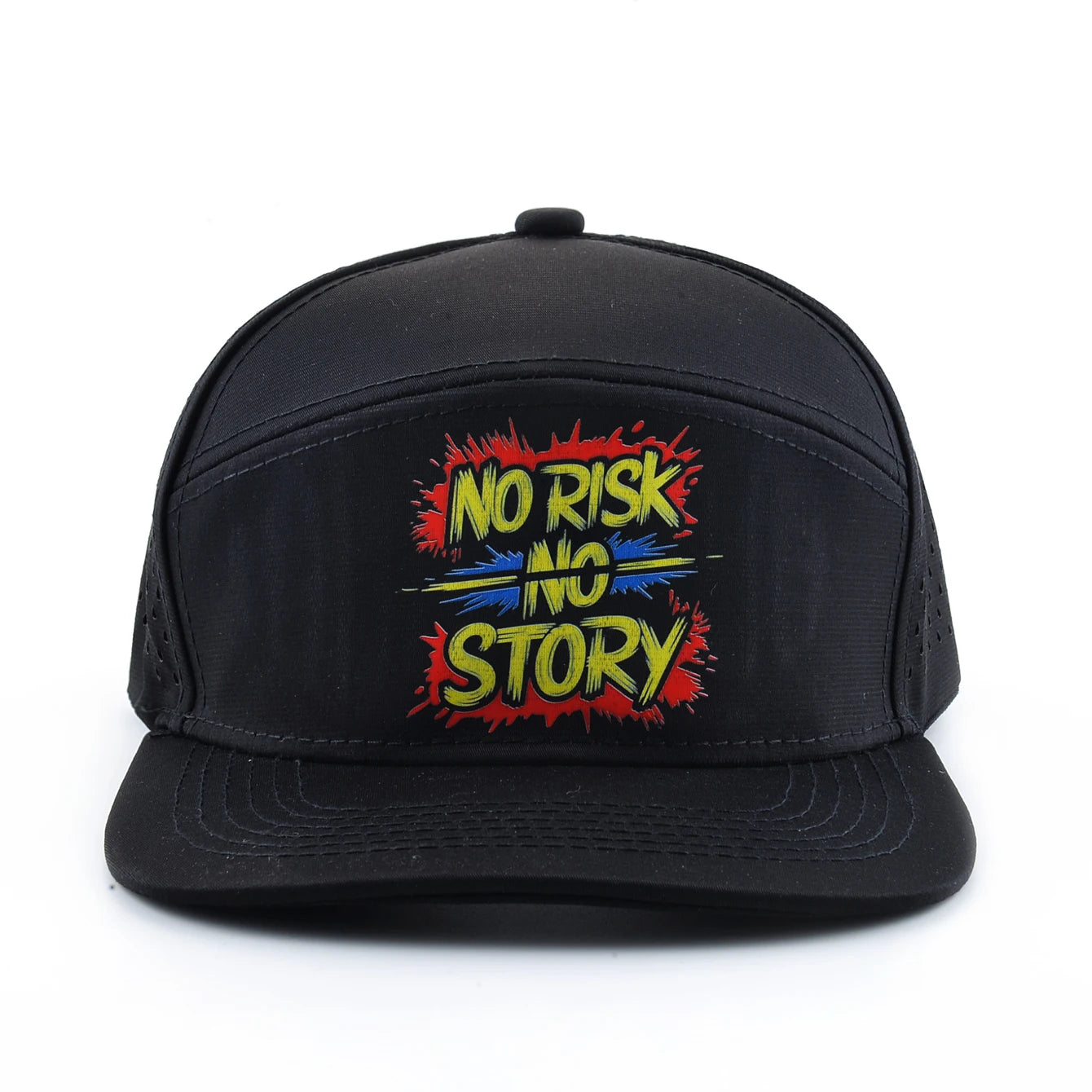 Flat Brim Snapback Baseball Cap Unisex Hip Hop Hat