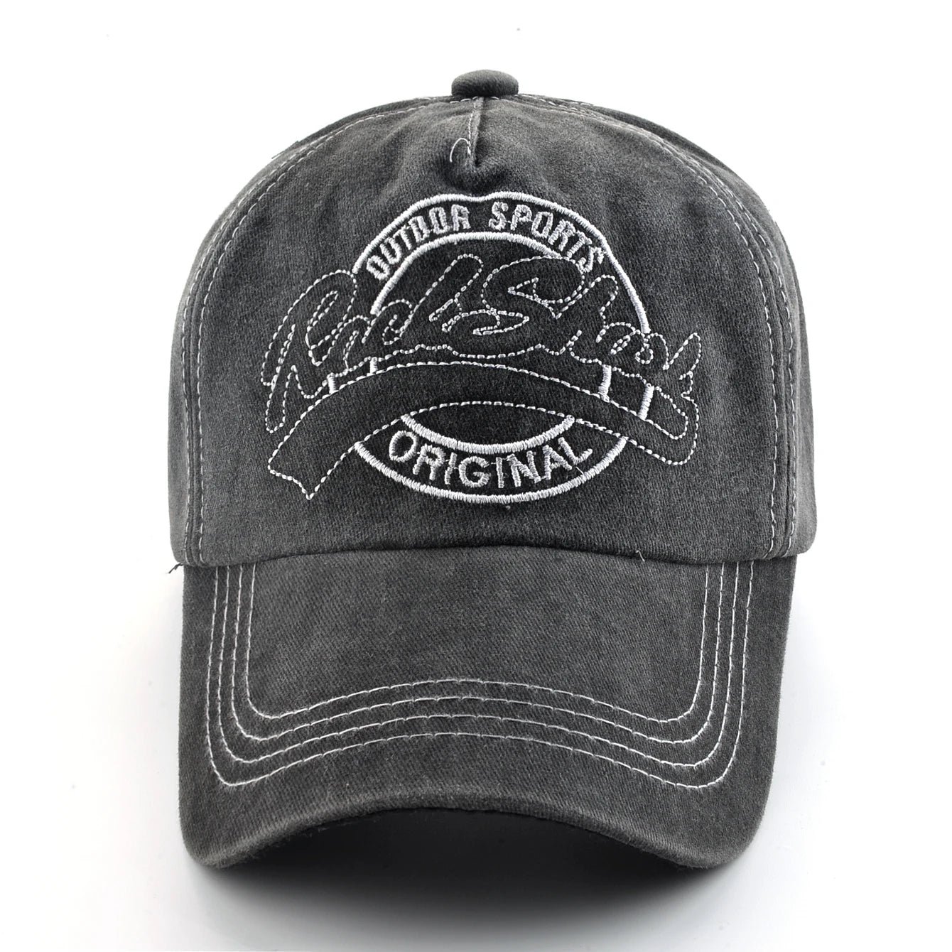 Unisex Vintage Embroidered Letter Baseball Cap
