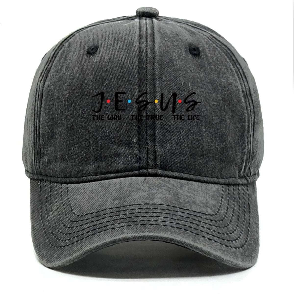 Busy Doing Nothing Washed Retro Baseball Cap