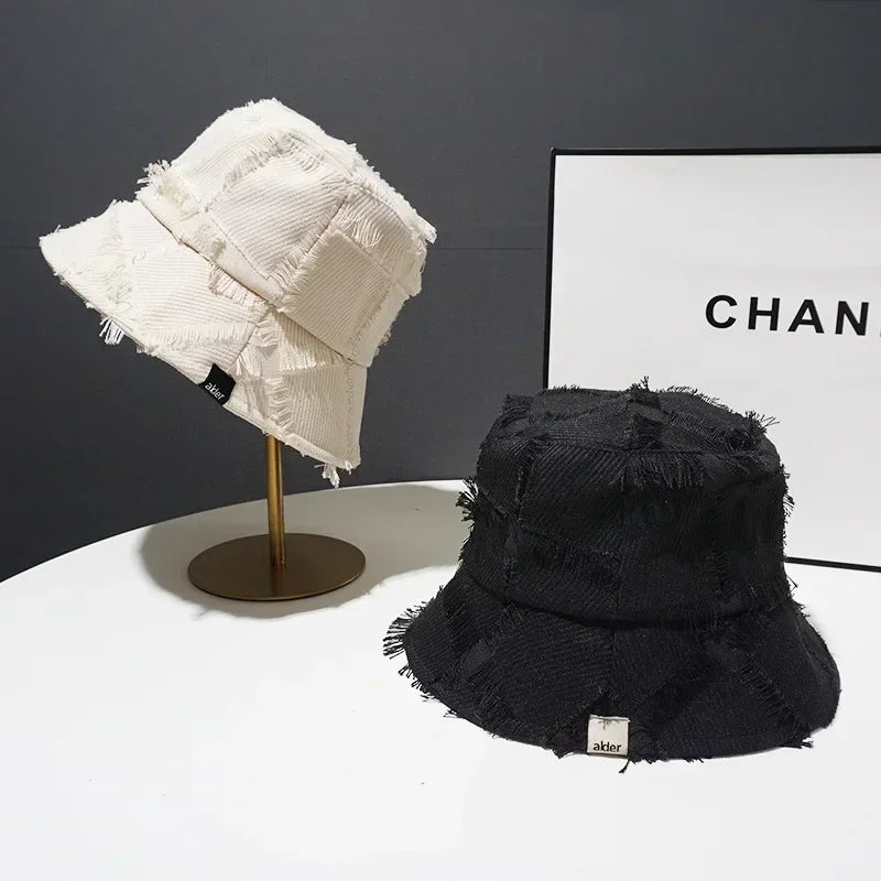 Korean Kids Designer Sun Protection Bucket Hat