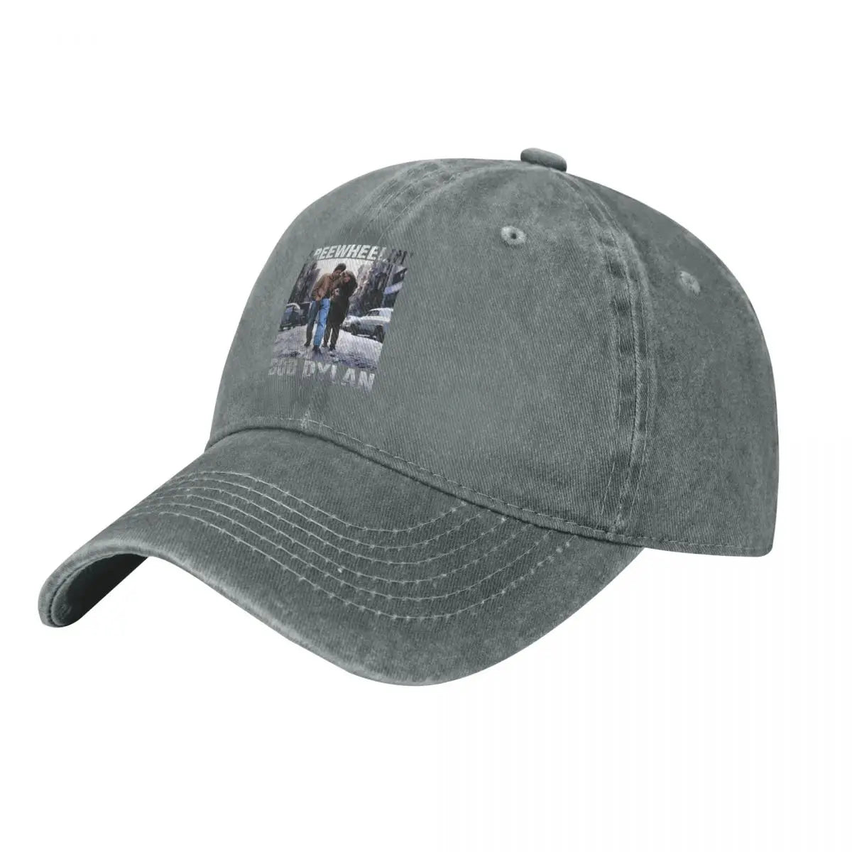 Bob Dylan Freewheelin Denim Vintage Baseball Cap