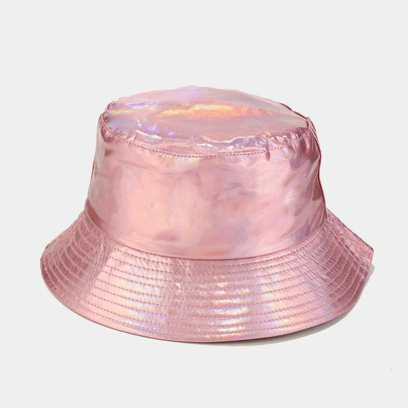 PU Leather Waterproof Bucket Hat