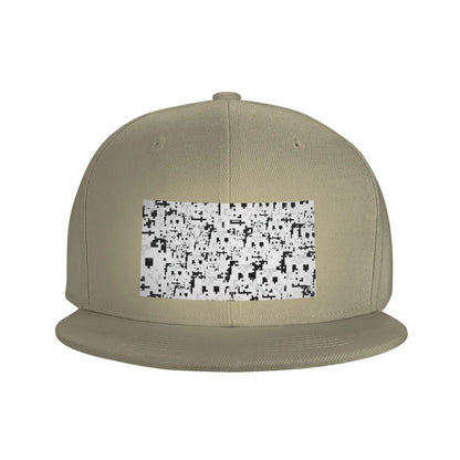 Anti Surveillance Abstract Pattern Snapback Cap