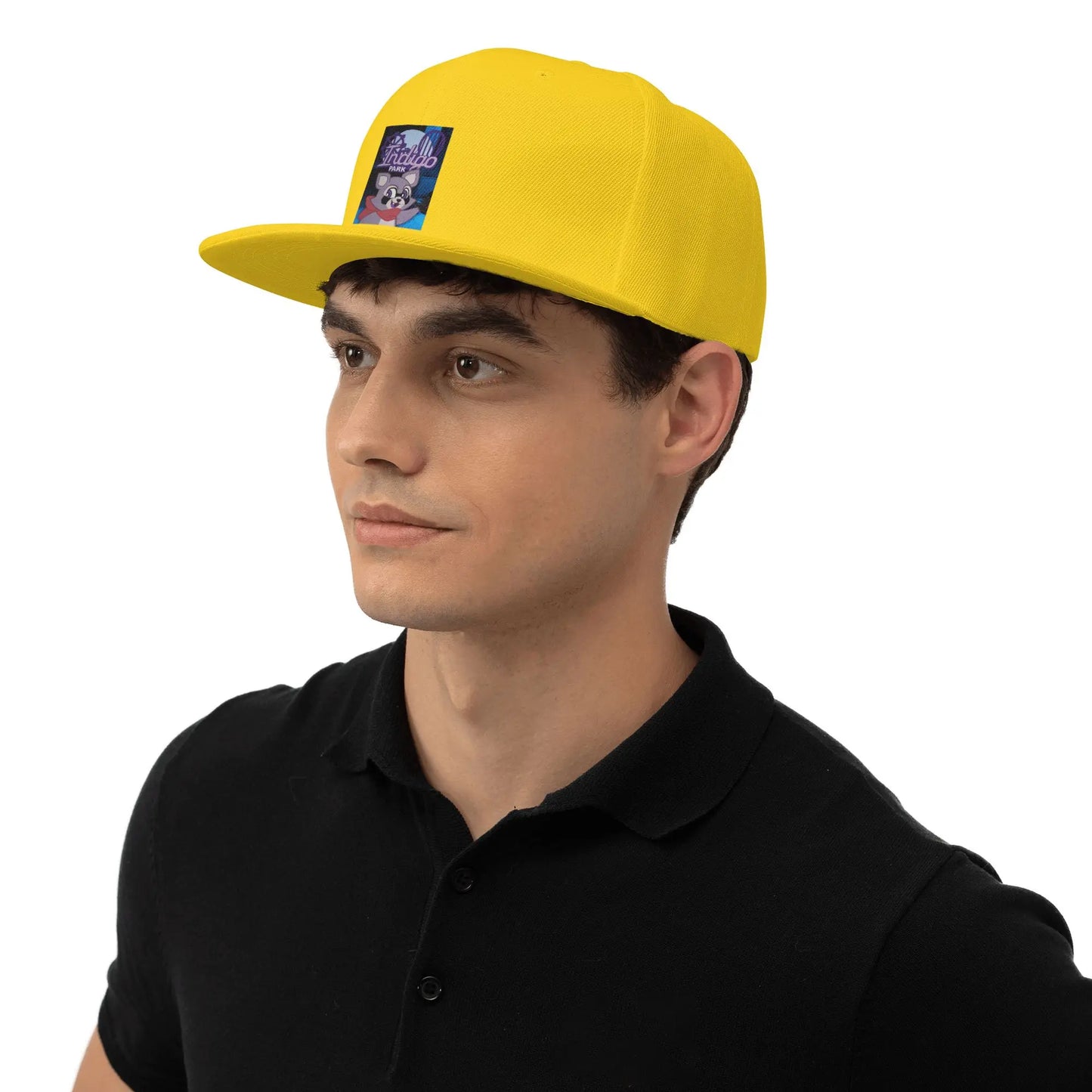 Rambley Indigo Park Character Graphic Streetwear Snapback Cap
