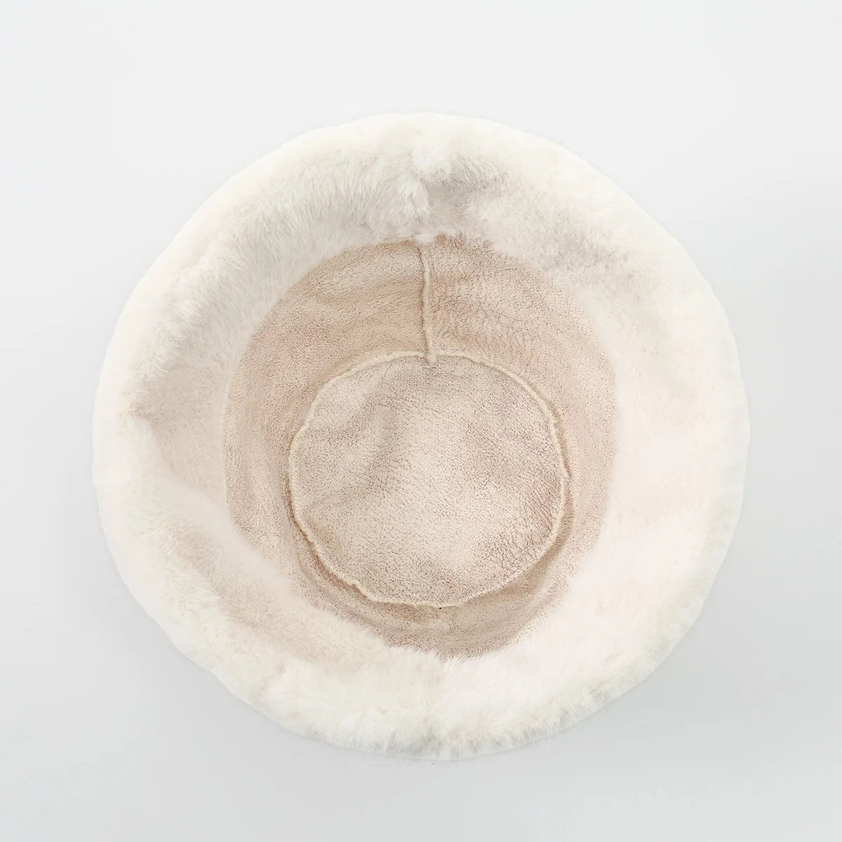 Women's Winter Fluffy Plush Bucket Hat