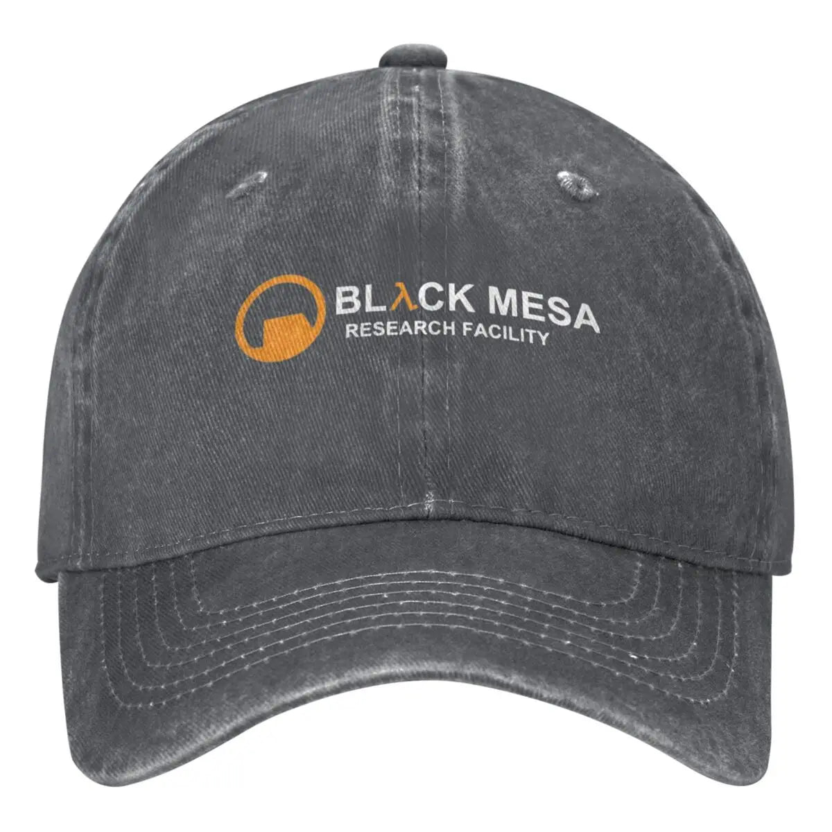 Black Mesa Lambda Snapback Adjustable Baseball Cap
