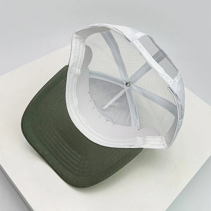 Color Block Cartoon Marine Animal Snapback Cap