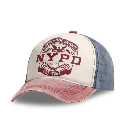 Korean Summer Cotton Breathable Sun Protection Snapback Cap