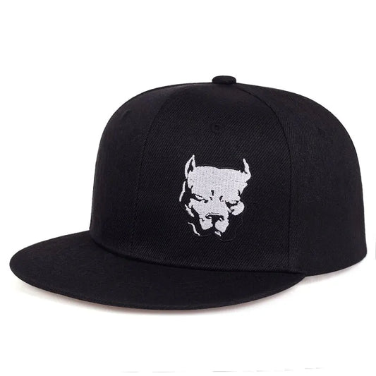 Unisex Dog Head Embroidery Embroidery Hip-hop Hats