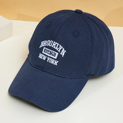 Brooklyn NY Logo Embroidered Adjustable Baseball Cap