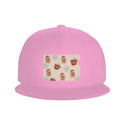 Christmas Tree Gingerbread Festive Casual Snapback Cap