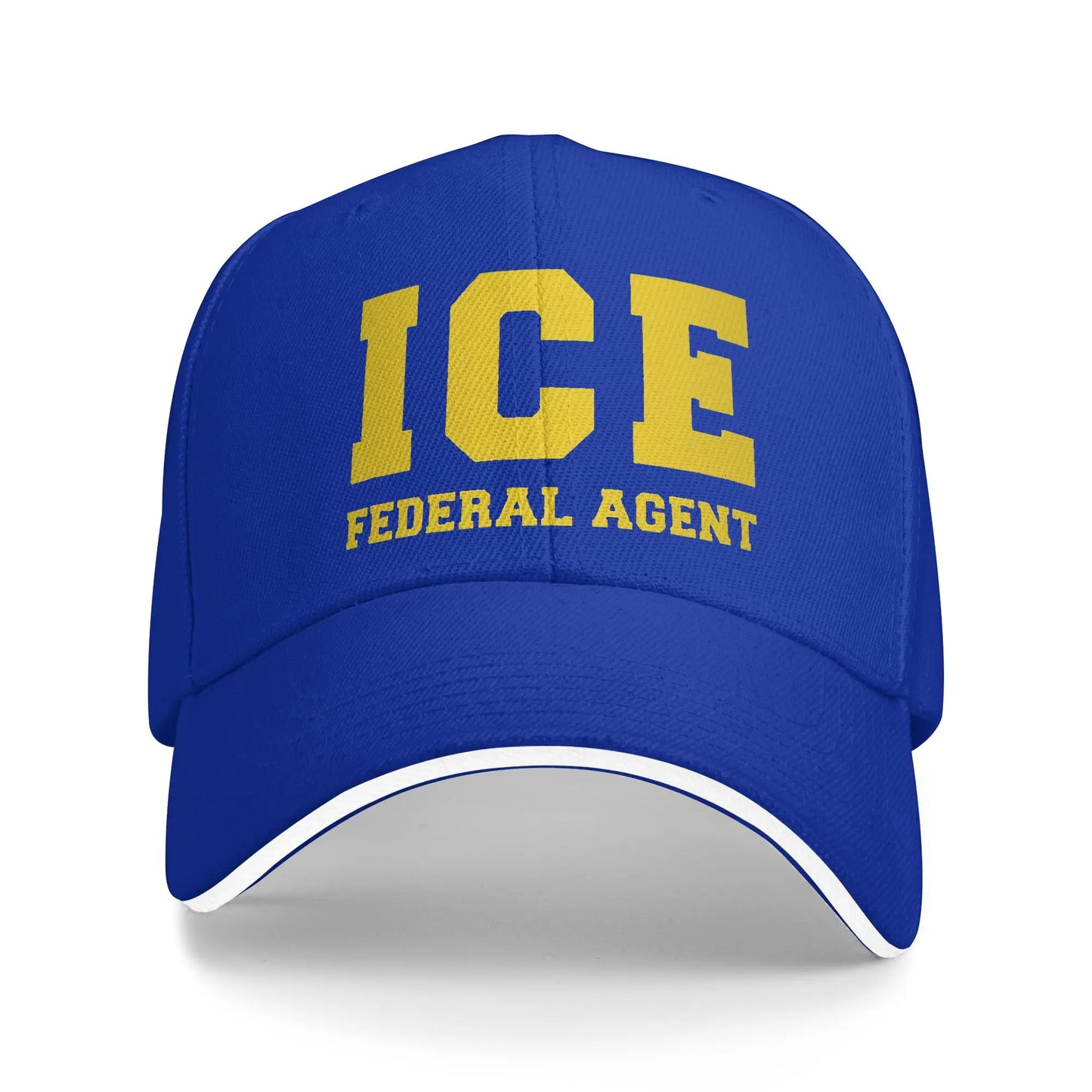 ICE Federal Agent Logo Hip Hop Baseball Cap