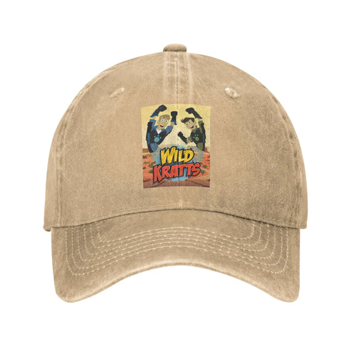 Wild Kratts Washed Denim Baseball Cap