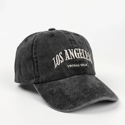 Unisex Cotton Embroidered Retro Baseball Cap