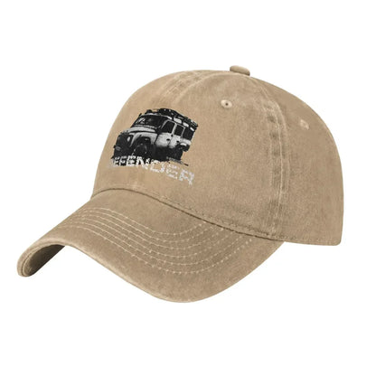Land Rover Illustration Fashion Baseball Cap
