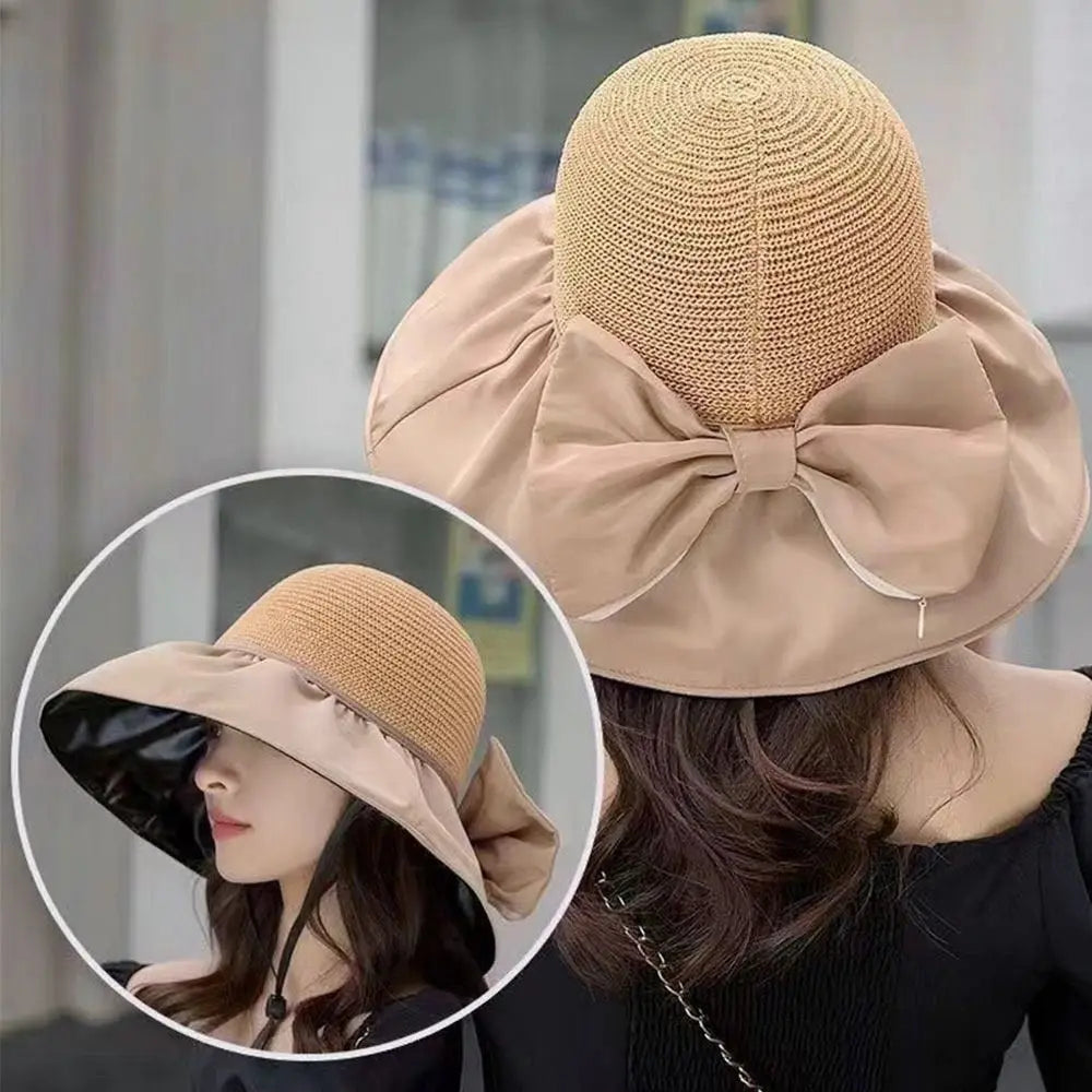 Soft Wide Brim UV Protection Summer Bucket Hat