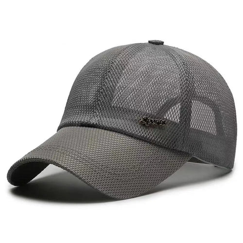 Quick Dry Letter Mesh Baseball Cap