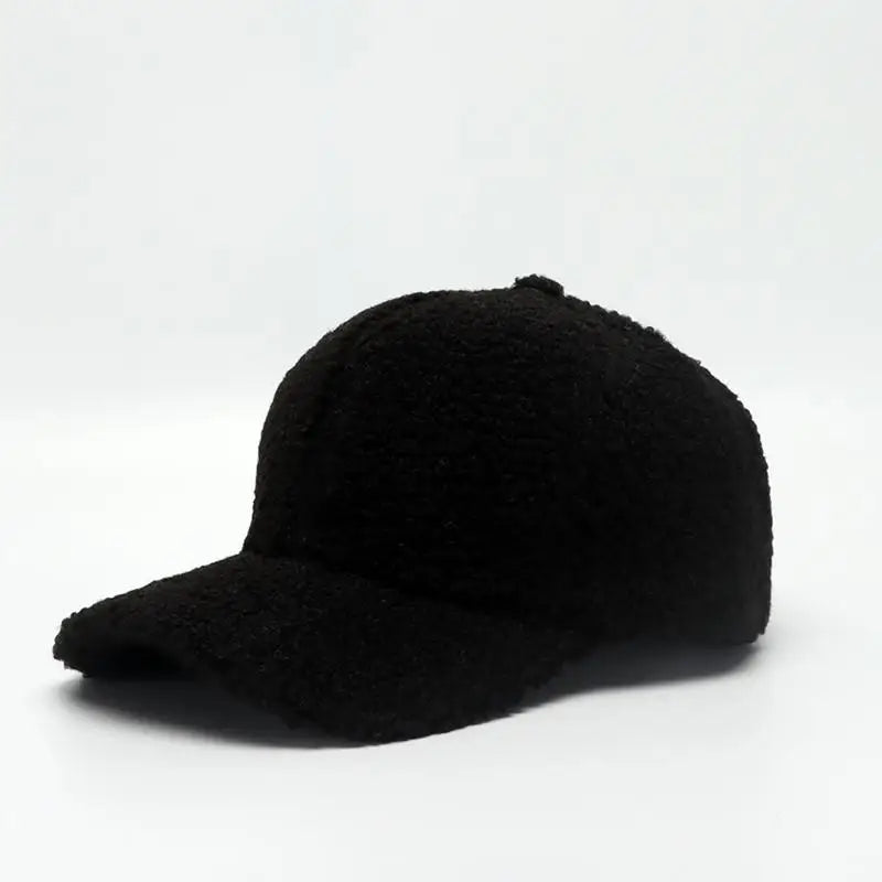Winter Faux Fur Warm Baseball Cap