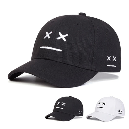 Children XX Smiling Face Embroidery Baseball Cap