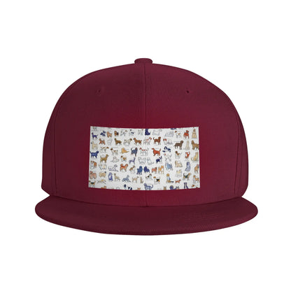 AKC Dog Breed Collection Snapback Cap