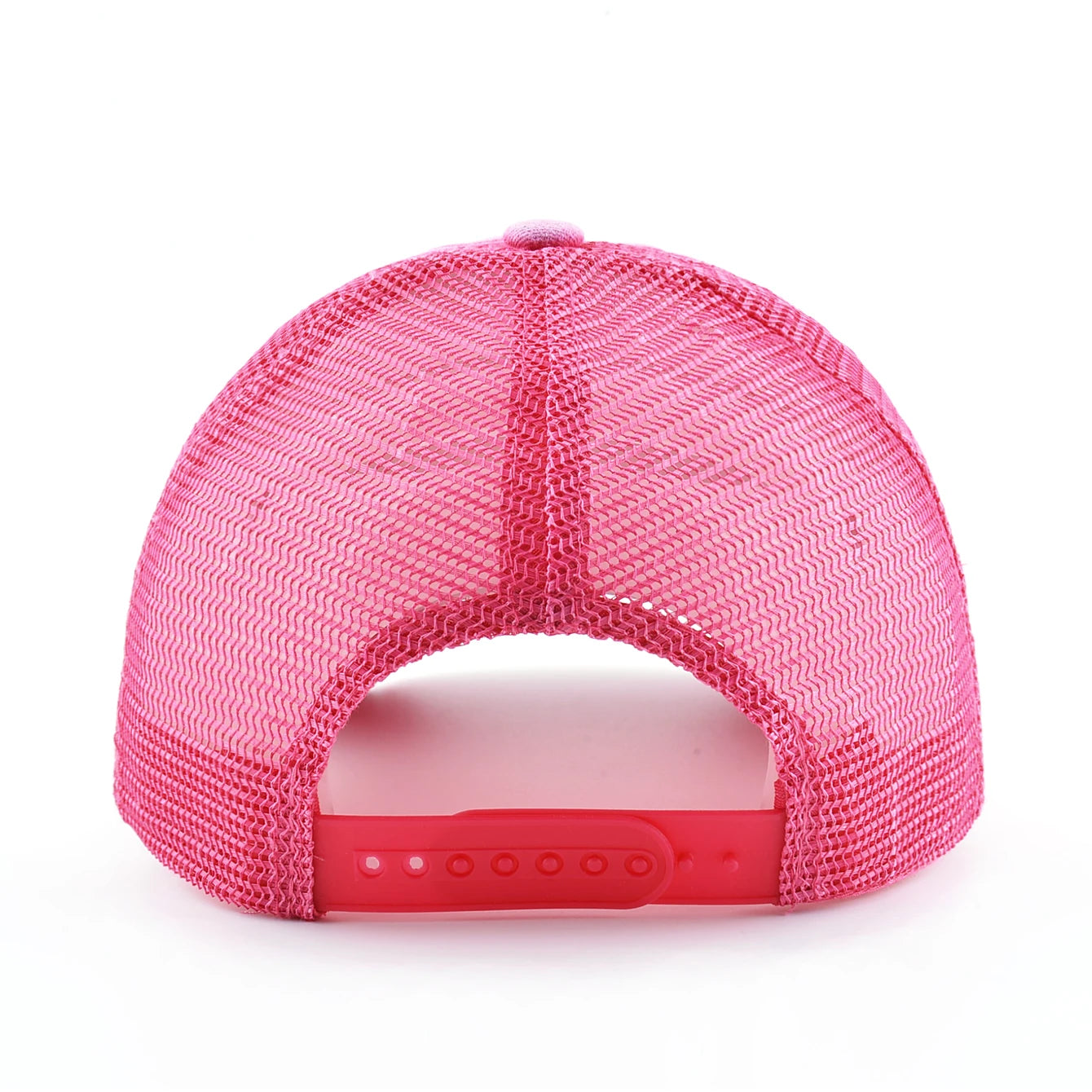 Washed Denim Pink Cross Snapback Baseball Cap