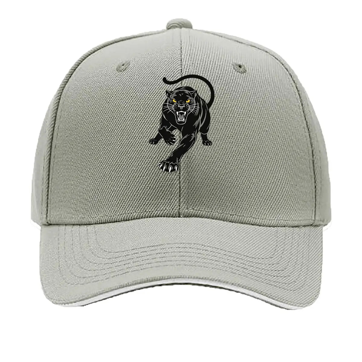 Black Panther Glowing Eyes Streetwear Snapback Baseball Cap