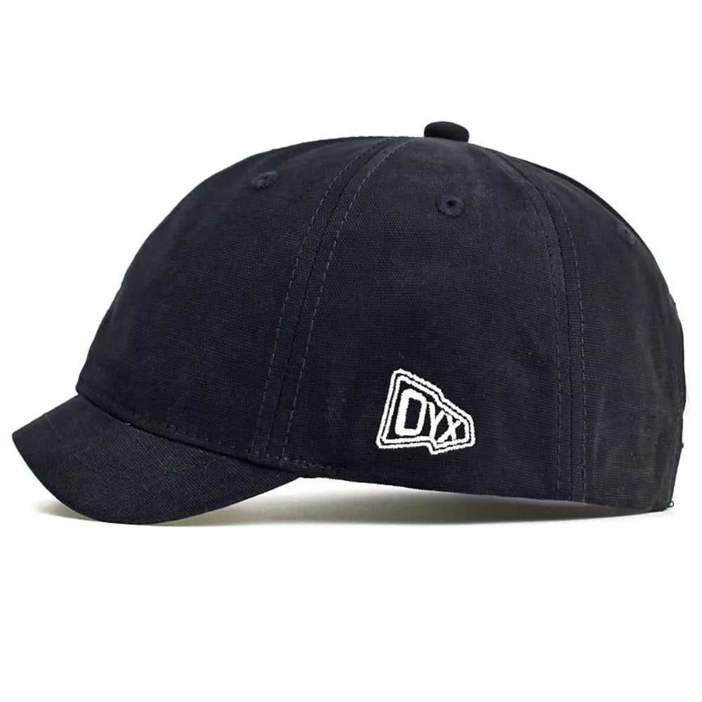 Cotton Embroidered Letter Adjustable Sunscreen Baseball Cap