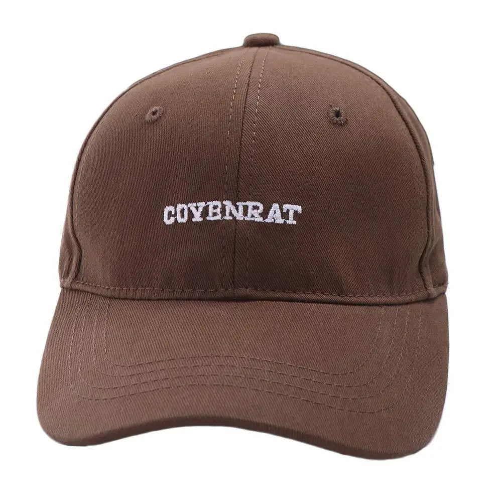 Oversize Vintage Cotton Baseball Cap