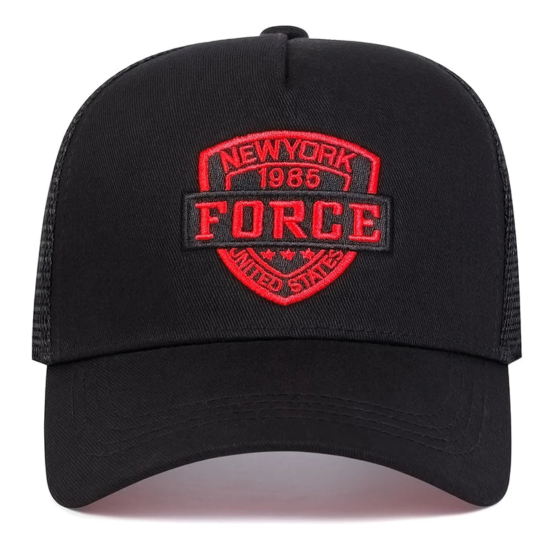 Fashion Letter Breathable Hip Hop Baseball Cap