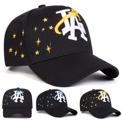 Unisex LA Stars Embroidery Baseball Caps