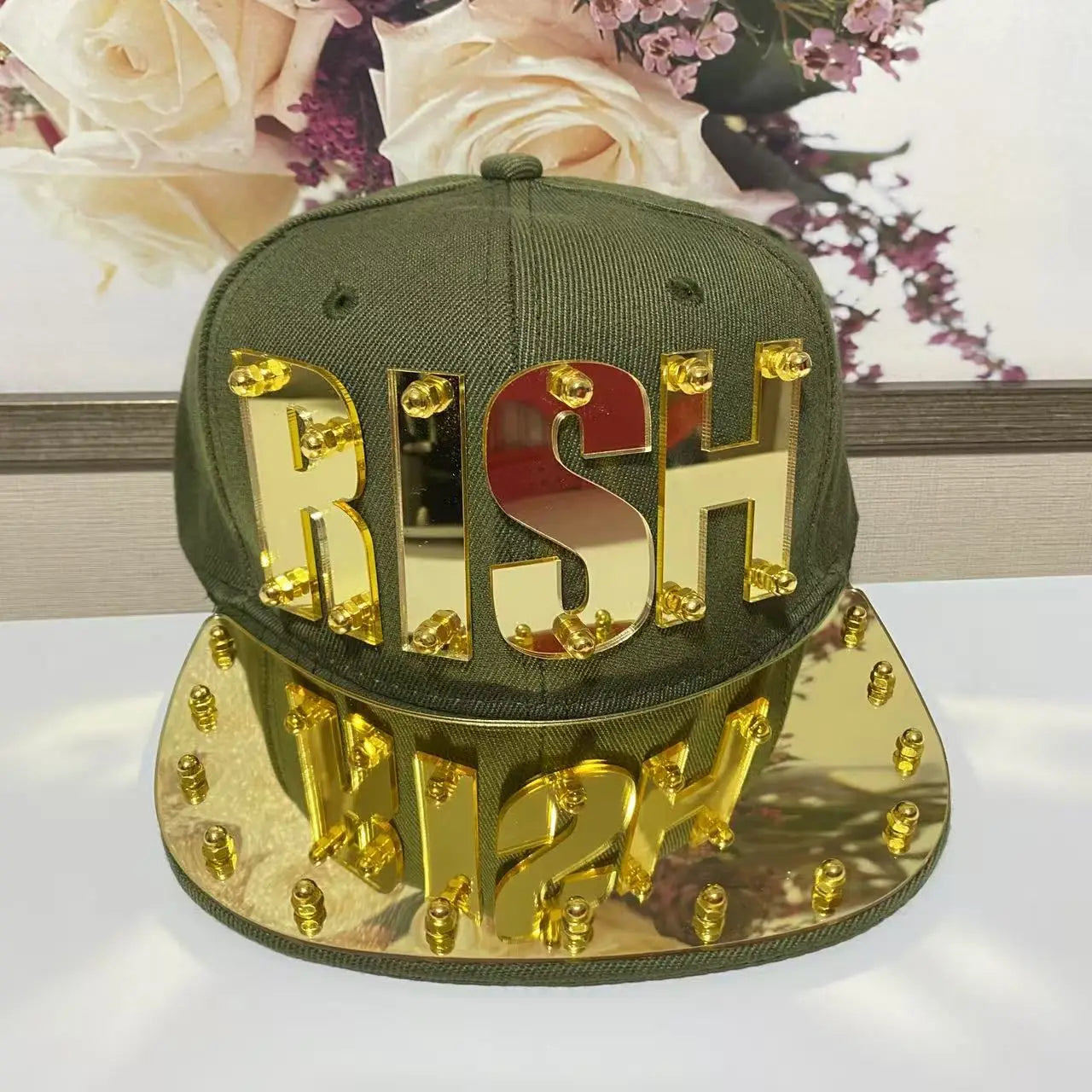 American Letter Personalized Hip Hop Snapback Cap