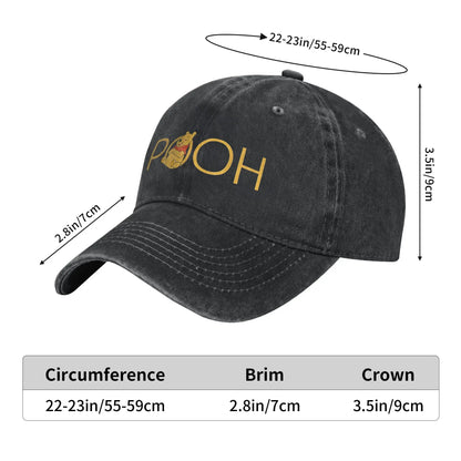 Winnie The Pooh Classic Y2K Snapback Baseball Cap
