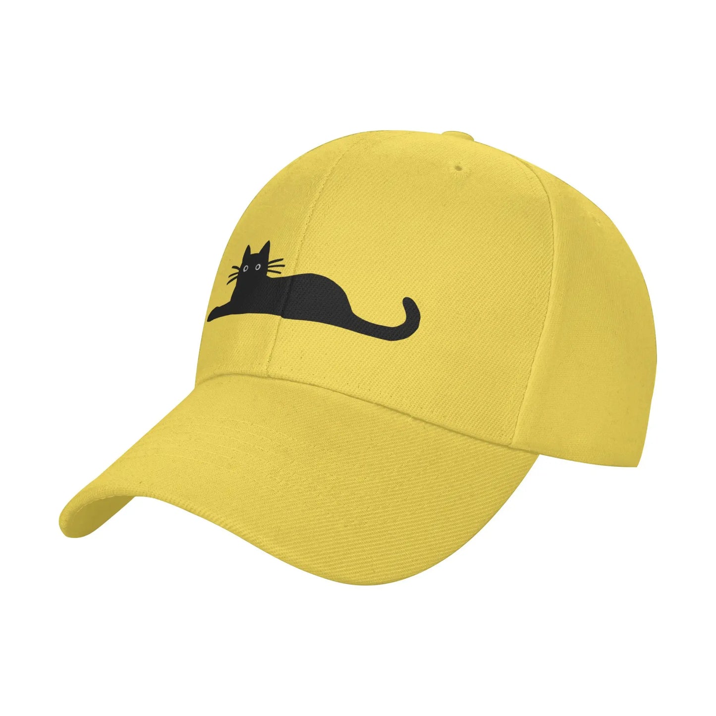Black Cat Y2K Kpop Rock Casual Baseball Cap