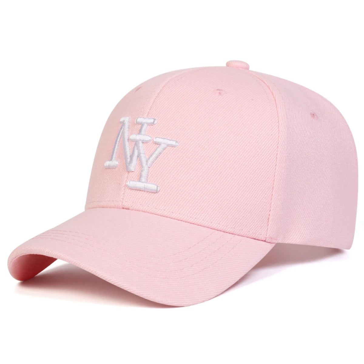 Unisex NY Letter Embroidered Adjustable Baseball Cap