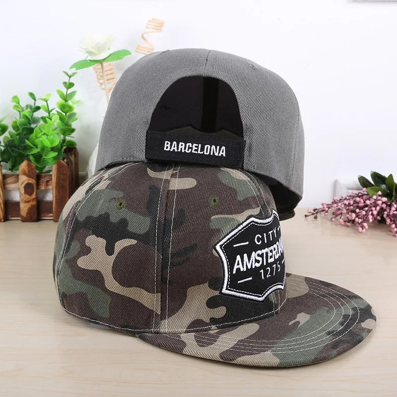 Unisex Camouflage Hip Hop Baseball Cap