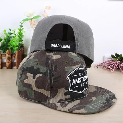 Unisex Camouflage Hip Hop Baseball Cap