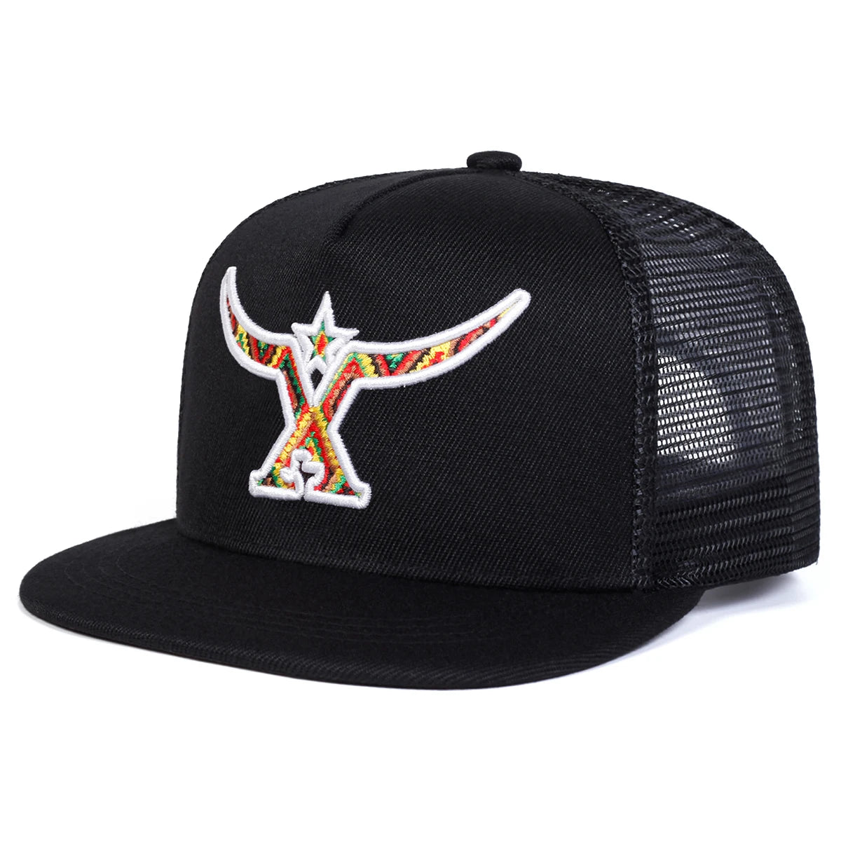 Bullhead Embroidered Hip Hop Cap