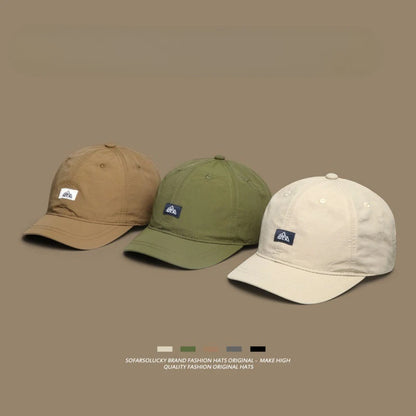 Summer Quick Dry Outdoor Letter Baseball Cap
