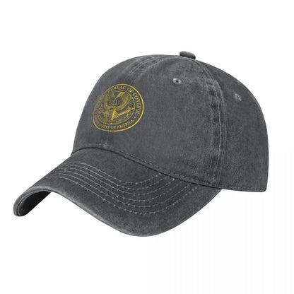 Federal Bureau Of Control Game Logo Baseball Cap