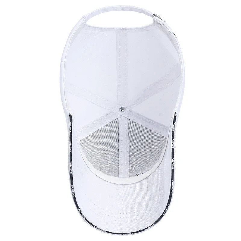 Unisex Letter Embroidered Casual Baseball Cap