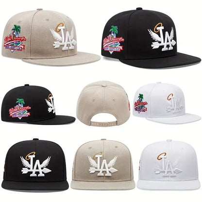 Unisex LA Embroidered Baseball Cap