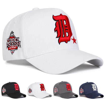 D Letter Dummy Fresh Hip Hop Baseball Cap